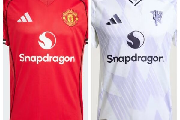 Manchester United thuisshirt en uitshirt 25-26